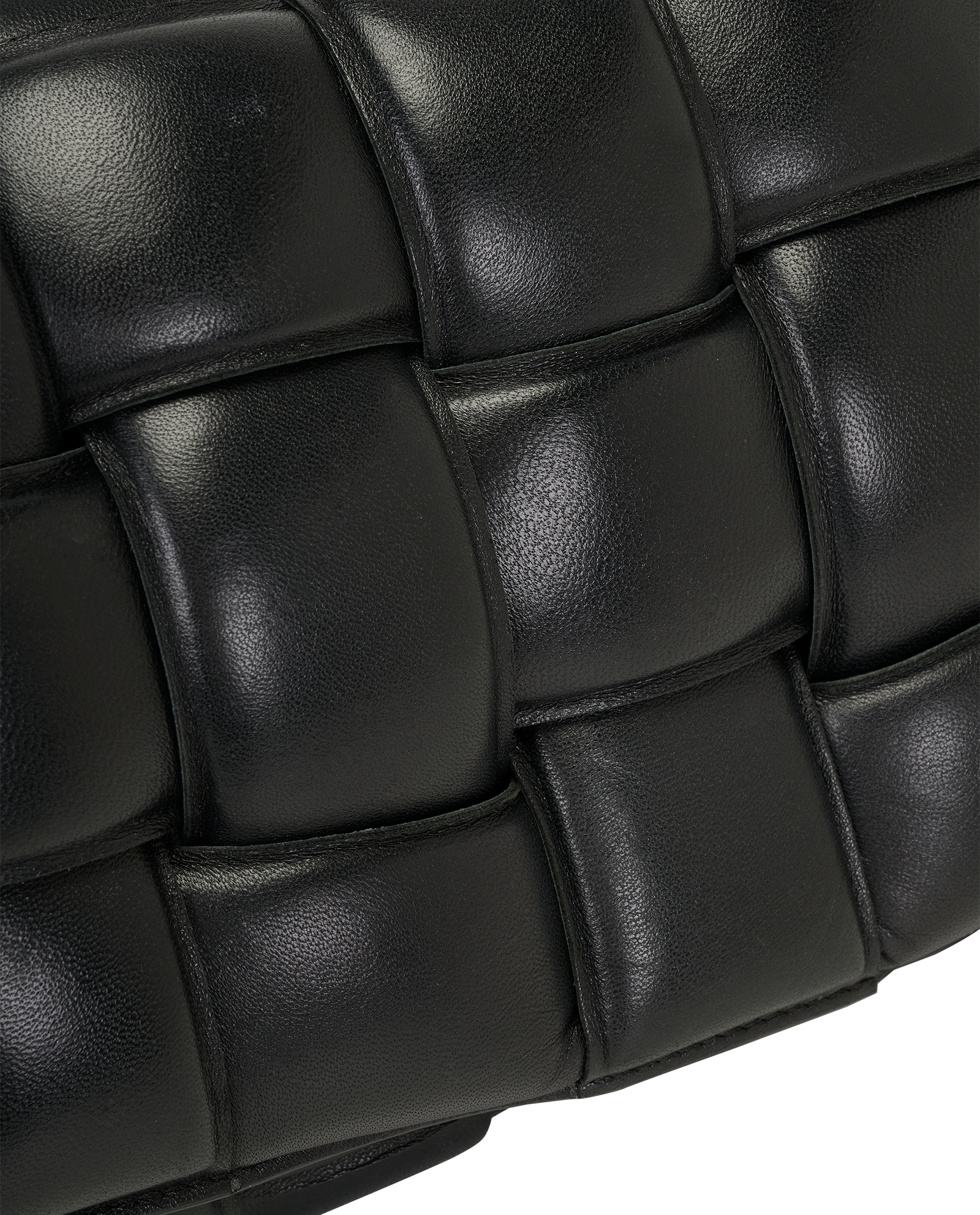 Medium Padded Cassette, &pound;695, Handbags, Black, Leather, Other view